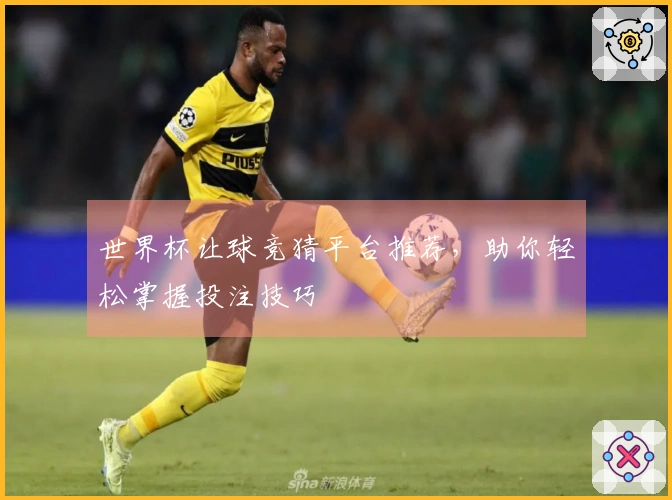 世界杯让球竞猜平台推荐，助你轻松掌握投注技巧